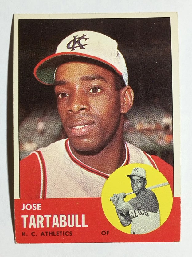 1963 Topps #449 Jose Tartabull (EXMT)