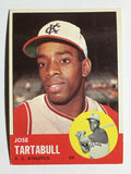 1963 Topps #449 Jose Tartabull (EXMT)