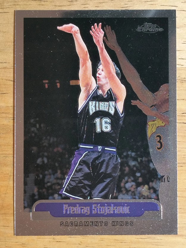 1999-00 Topps Chrome #176 Peja Stojakovic