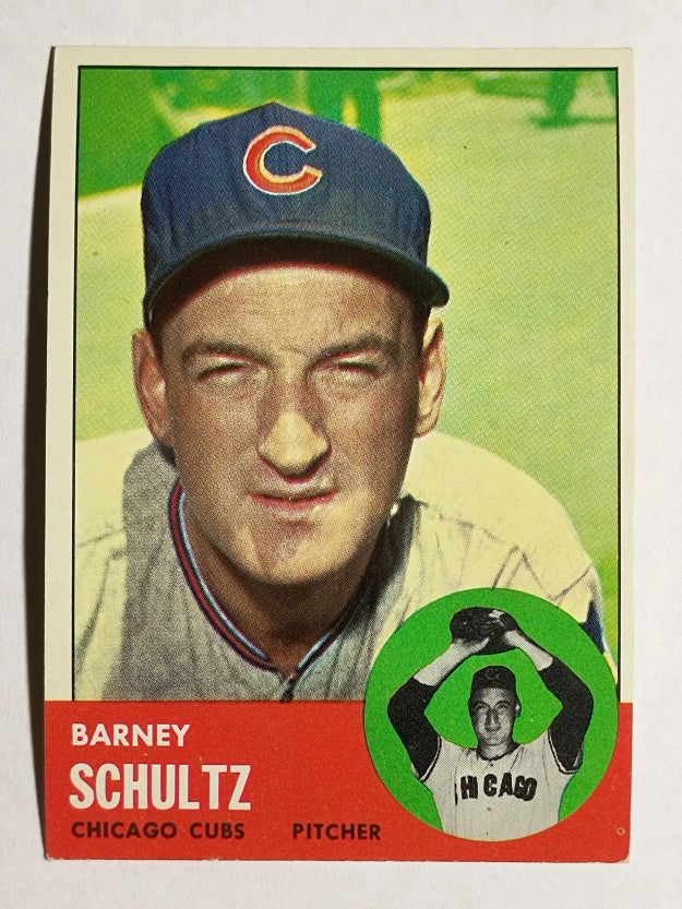 1963 Topps #452 Barney Schultz (EXMT)
