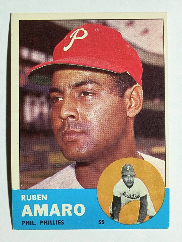 1963 Topps #455 Ruben Amaro (EX)