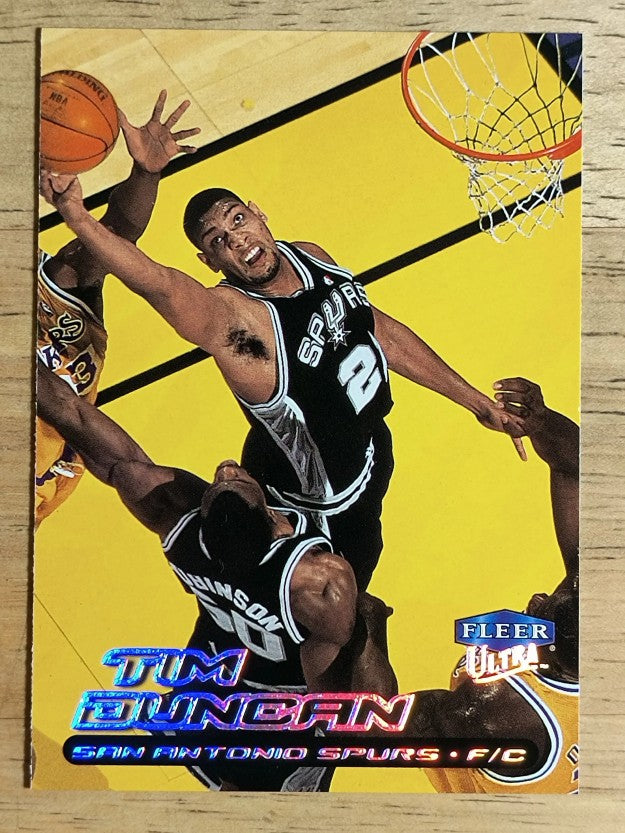 1999-00 Ultra #80 Tim Duncan