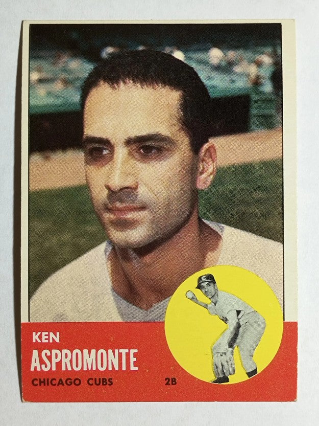 1963 Topps #464 Ken Aspromonte (EX)
