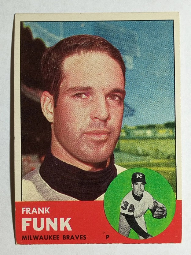 1963 Topps #476 Frank Funk (EXMT)