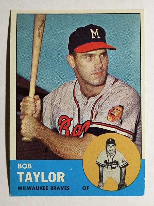 1963 Topps #481 Bob Taylor (EX)