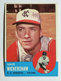 1963 Topps #492 Dave Wickersham (NM)