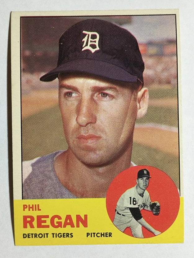 1963 Topps #494 Phil Regan (EXMT)