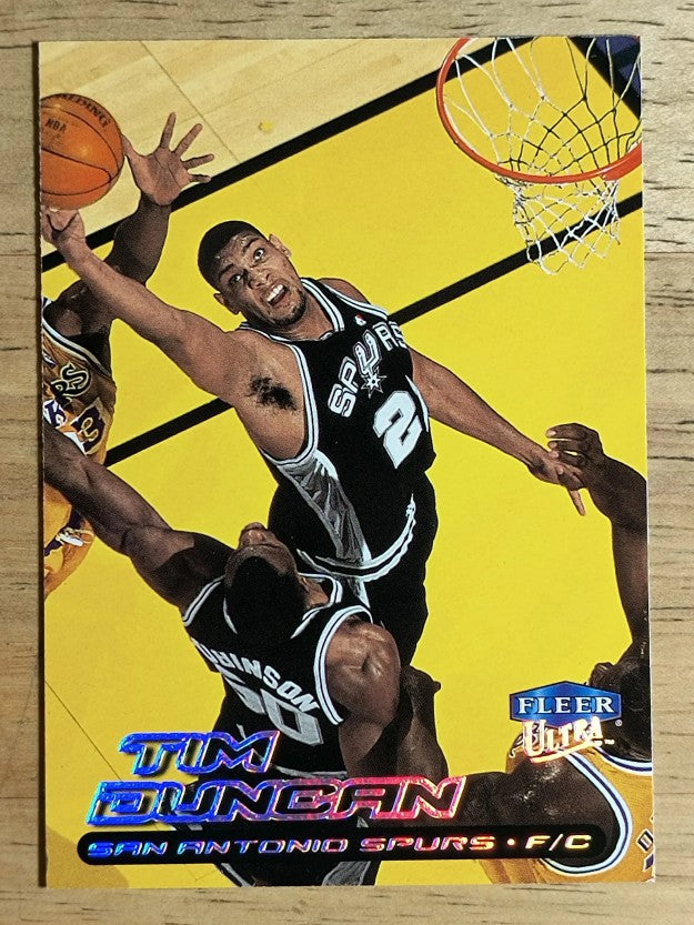 1999-00 Ultra #80 Tim Duncan