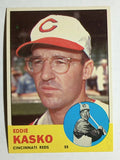 1963 Topps #498 Eddie Kasko (NM)