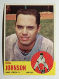 1963 Topps #504 Bob Johnson (NMMT)