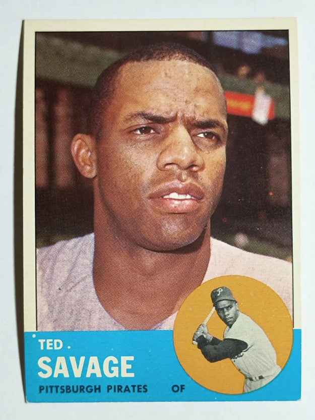 1963 Topps #508 Ted Savage (EXMT)