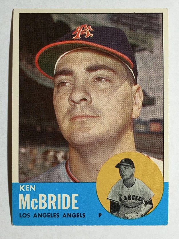 1963 Topps #510 Ken McBride (EXMT)