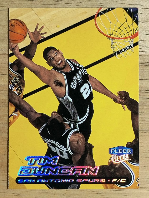 1999-00 Ultra #80 Tim Duncan