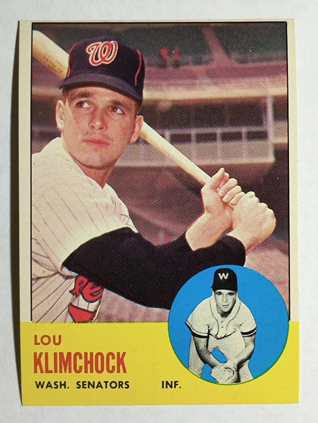 1963 Topps #542 Lou Klimchock (EXMT)