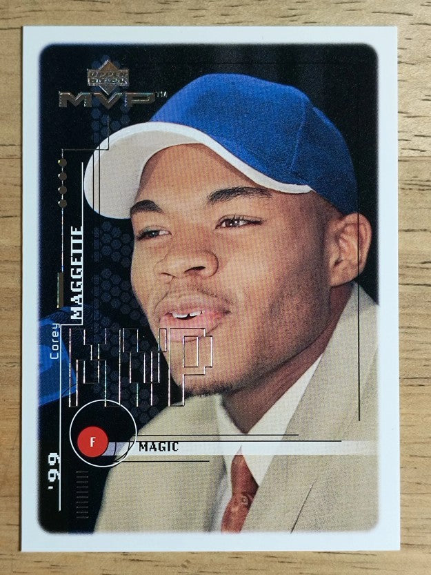 1999-00 Upper Deck MVP #216 Corey Maggette RC