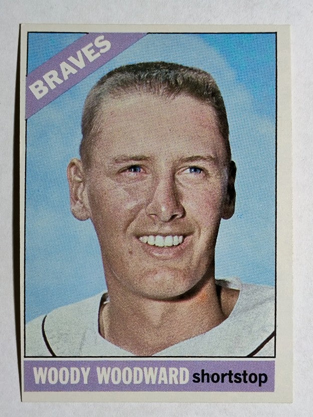 1966 Topps #49 Woody Woodward (EX)