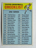 1966 Topps #101B Checklist 2/115 Bill Henry COR (NM)