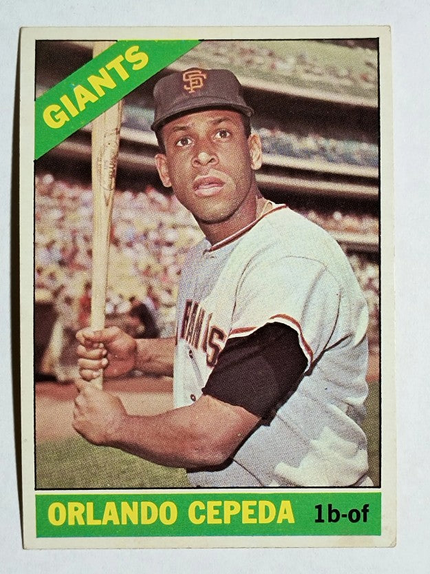 1966 Topps #132 Orlando Cepeda (EX)