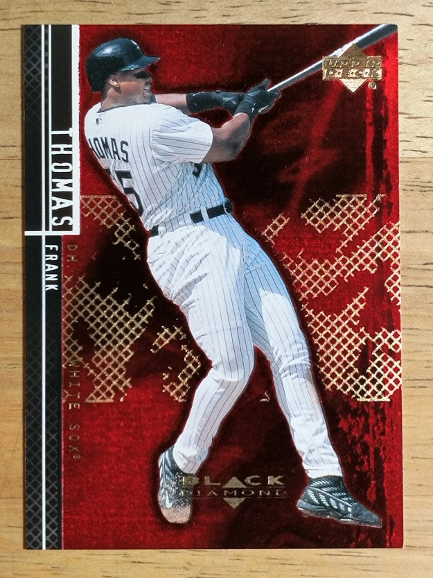 2000 Black Diamond Rookie Edition #37 Frank Thomas