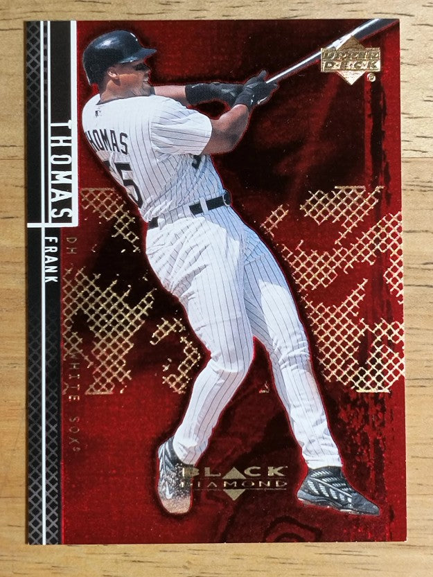 2000 Black Diamond Rookie Edition #37 Frank Thomas