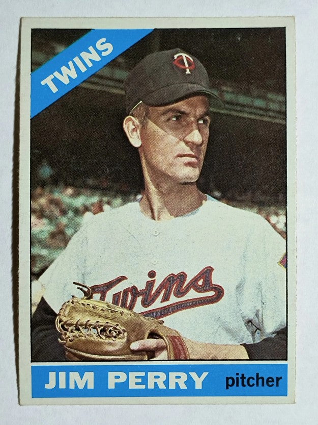 1966 Topps #283 Jim Perry (EX)
