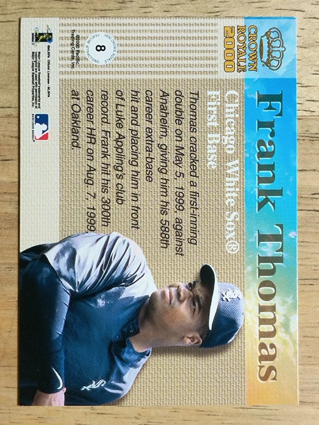 2000 Crown Royale Feature Attractions #8 Frank Thomas