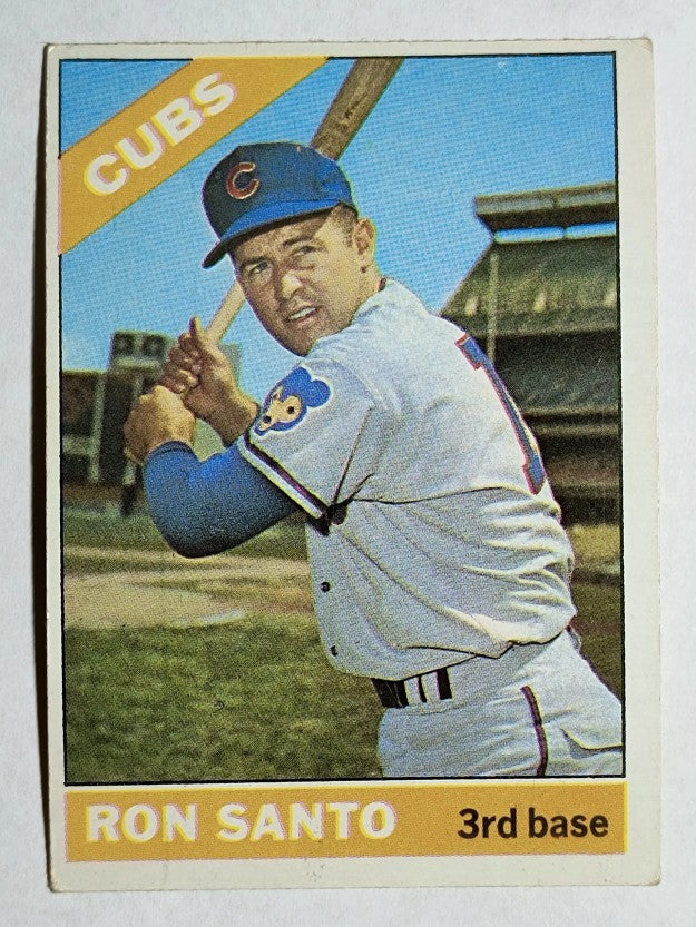 1966 Topps #290 Ron Santo (VGEX)