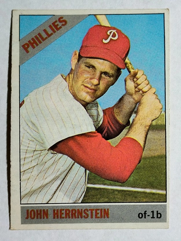 1966 Topps #304 John Herrnstein (EX)
