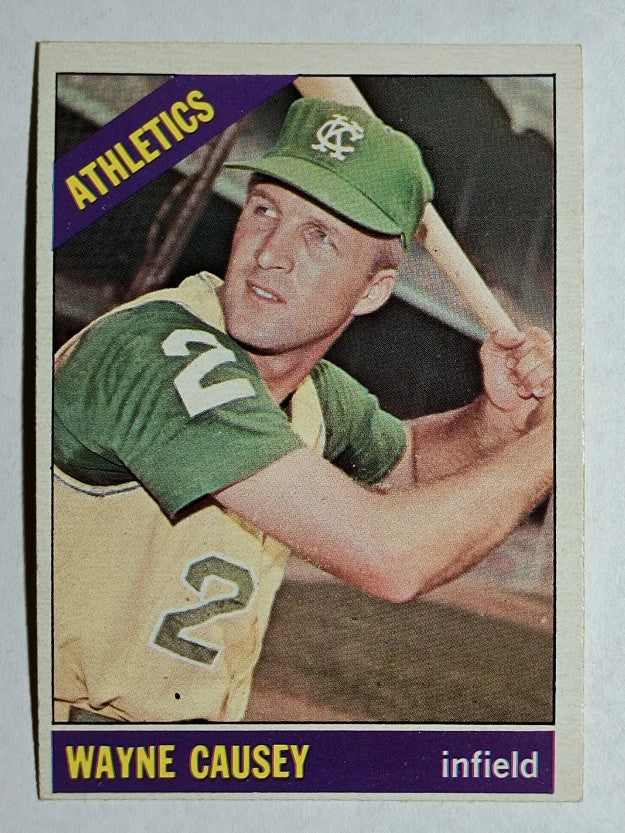 1966 Topps #366 Wayne Causey (EX)