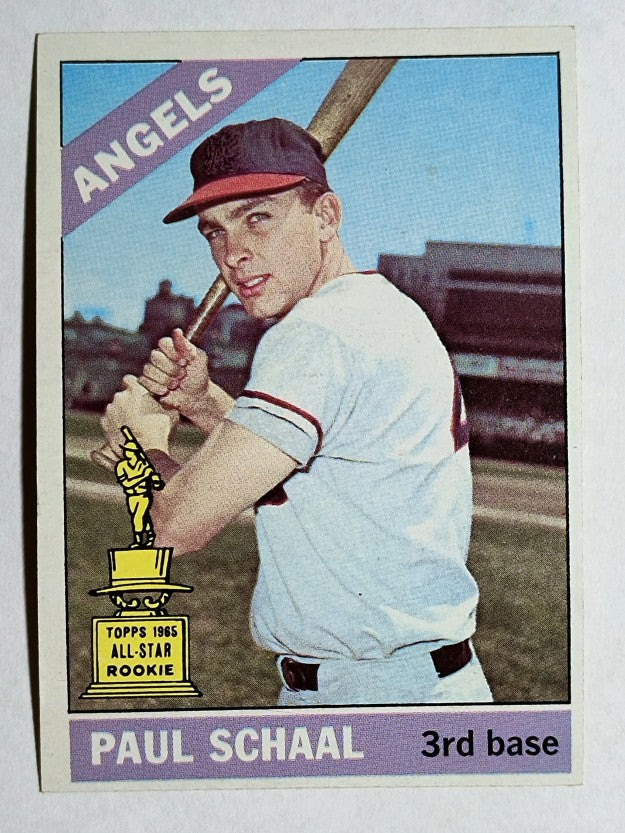 1966 Topps #376 Paul Schaal (EXMT)