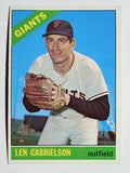 1966 Topps #395 Len Gabrielson (NM)