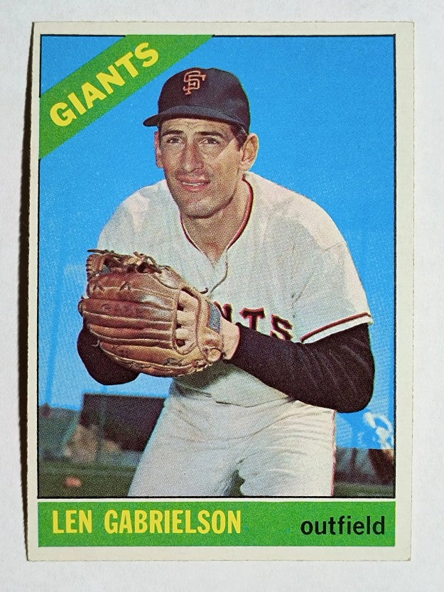 1966 Topps #395 Len Gabrielson (NM)