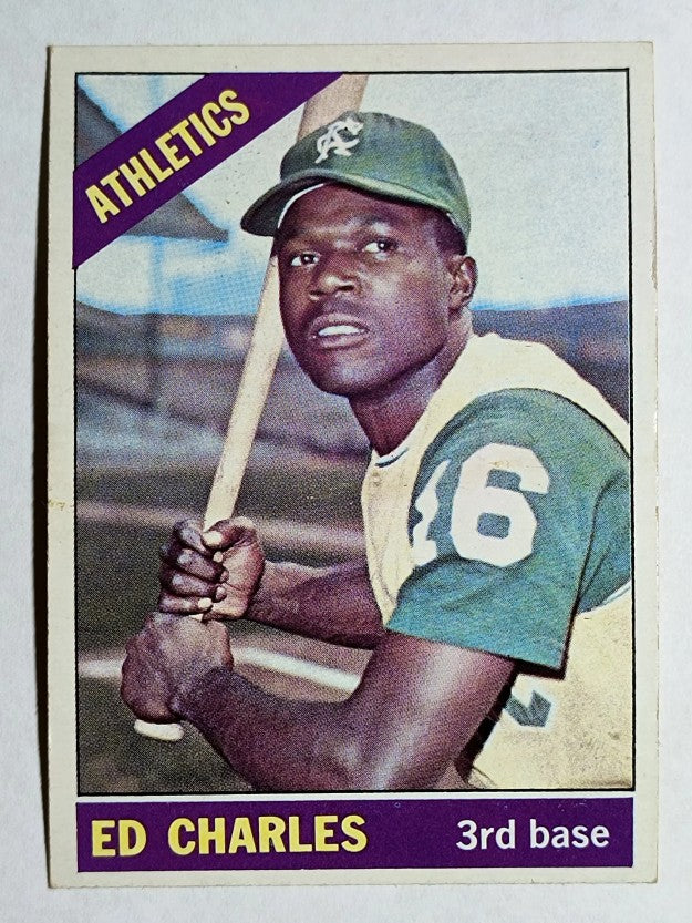 1966 Topps #422 Ed Charles (VGEX)