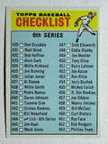 1966 Topps #444 Checklist 6 (EXMT)