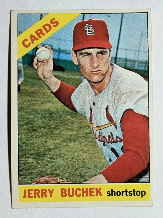 1966 Topps #454 Jerry Buchek (VGEX)