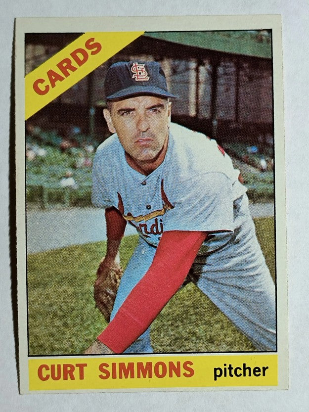 1966 Topps #489 Curt Simmons (NM)