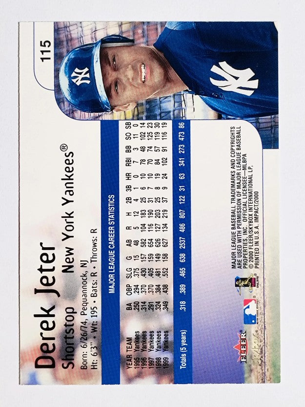 2000 Impact #115 Derek Jeter