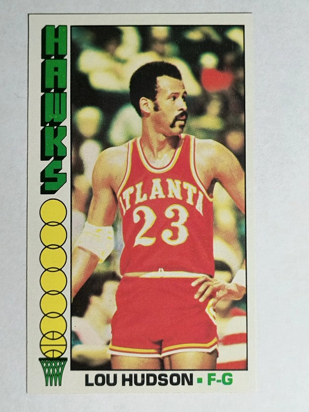 1976-77 Topps #96 Lou Hudson (NMMT)