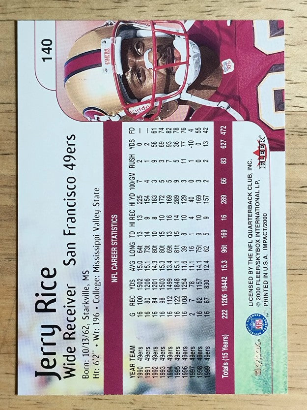 2000 Impact #140 Jerry Rice