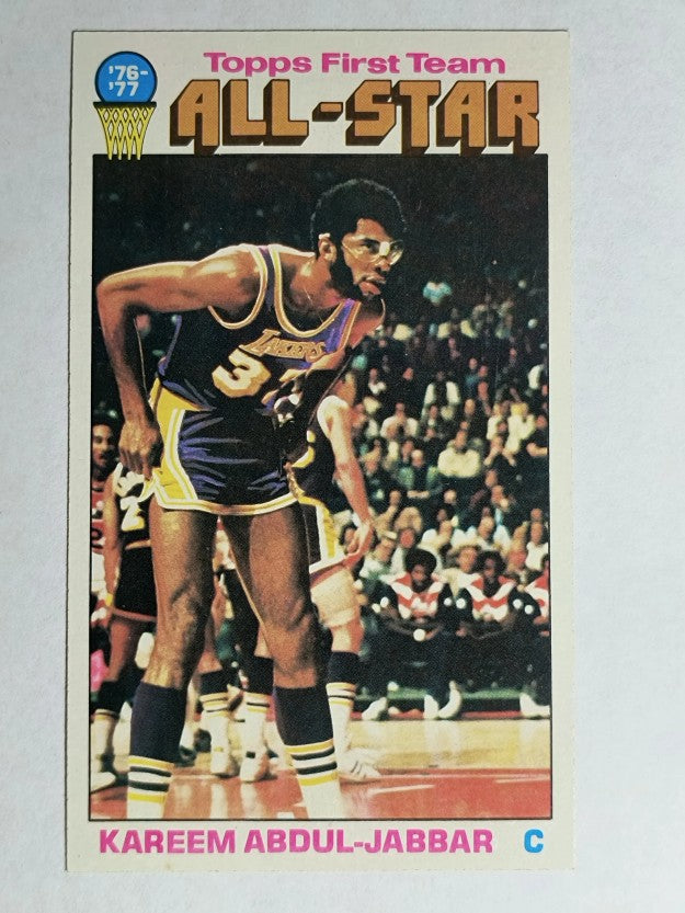 1976-77 Topps #126 Kareem Abdul-Jabbar AS (NM)