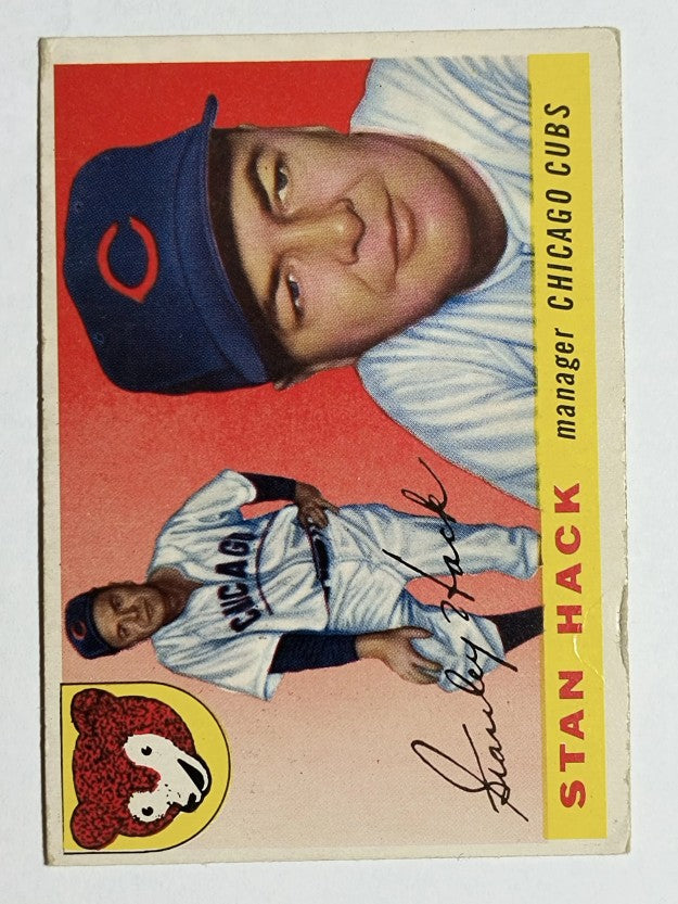 1955 Topps #6 Stan Hack MG RC (VG)