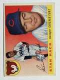 1955 Topps #6 Stan Hack MG RC (VG)