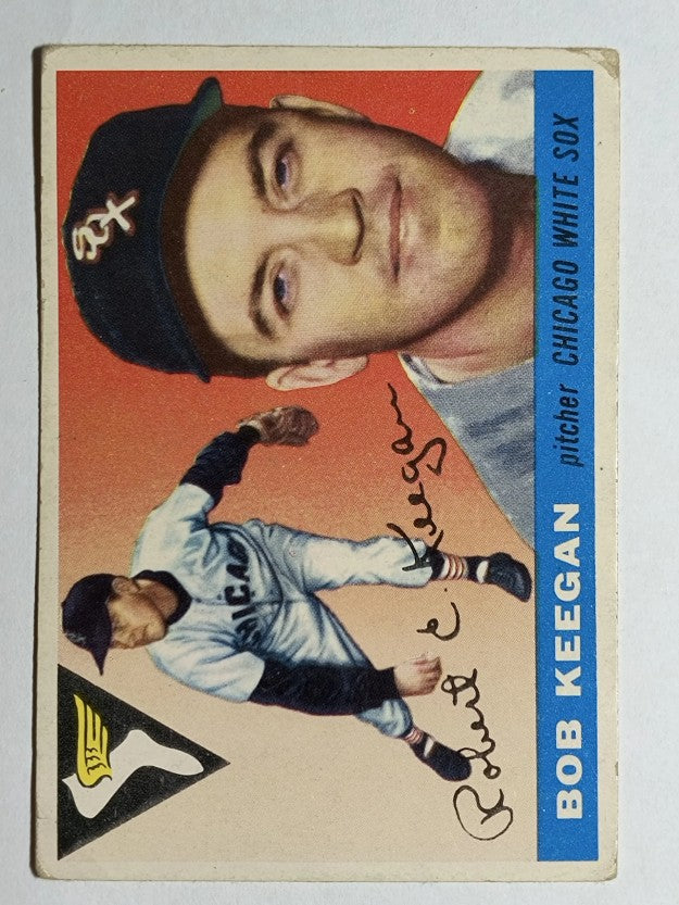 1955 Topps #10 Bob Keegan (VG)