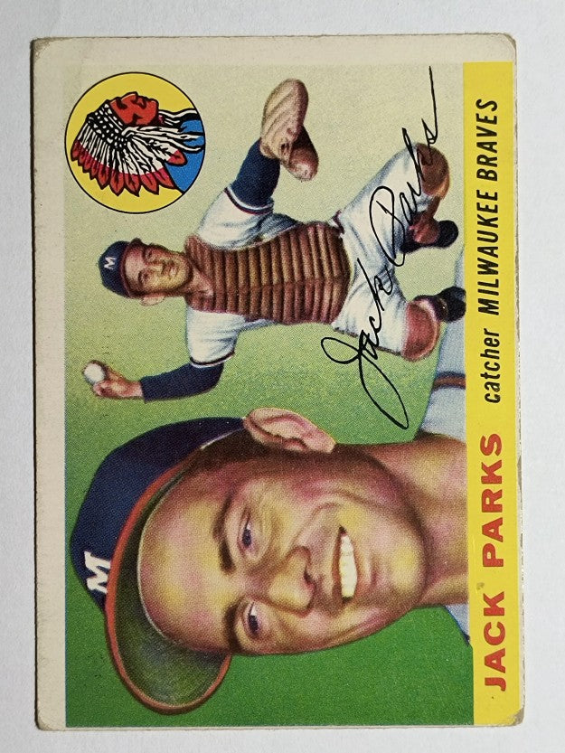 1955 Topps #23 Jack Parks RC (VG)
