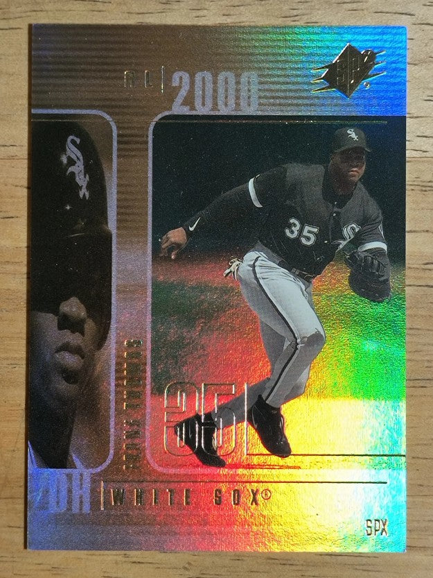 2000 SPx #84 Frank Thomas