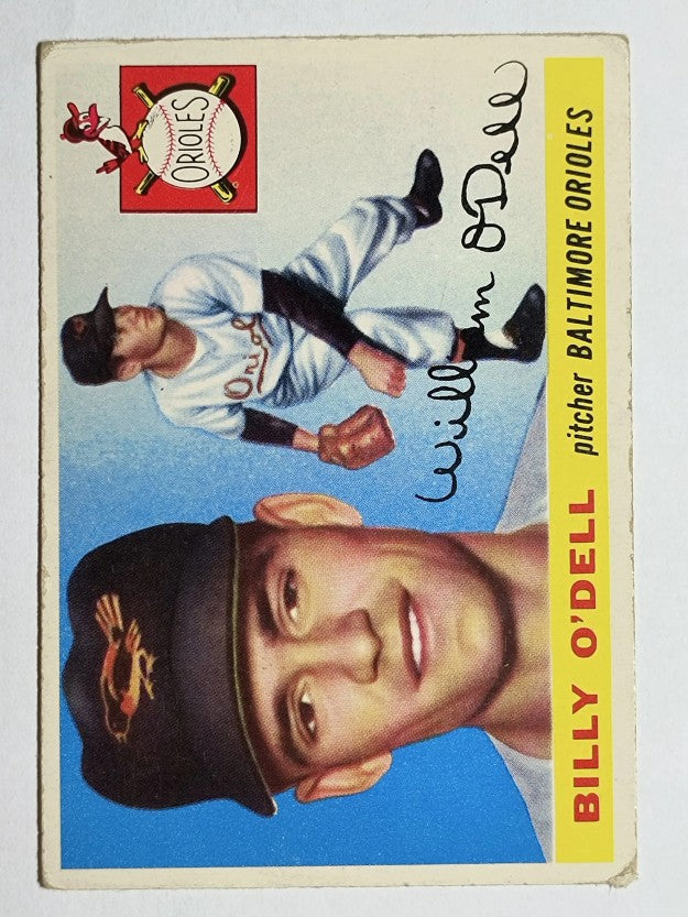 1955 Topps #57 Billy O'Dell RC (VG)
