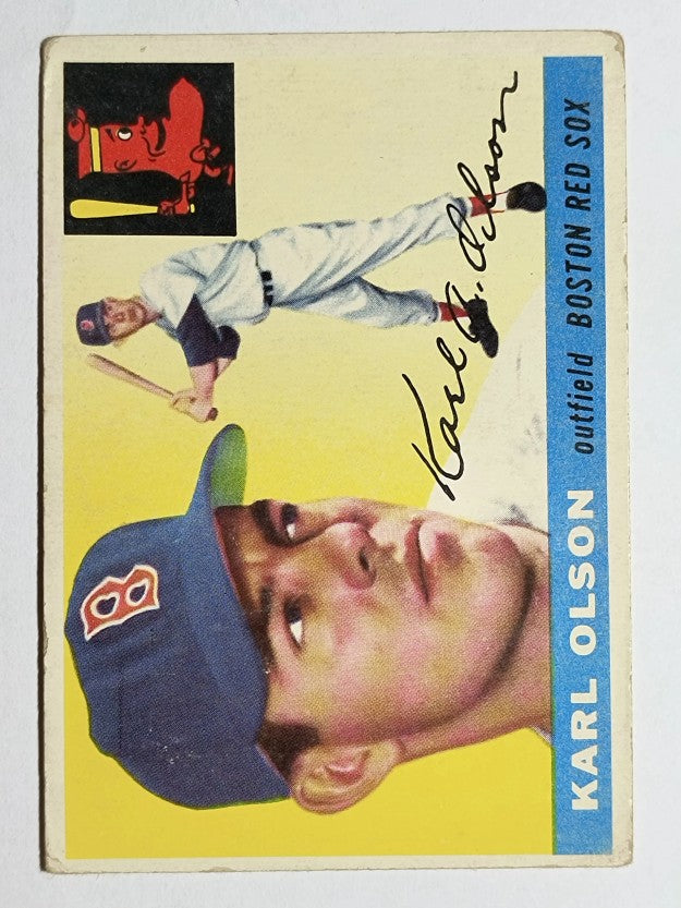 1955 Topps #72 Karl Olson (VG)