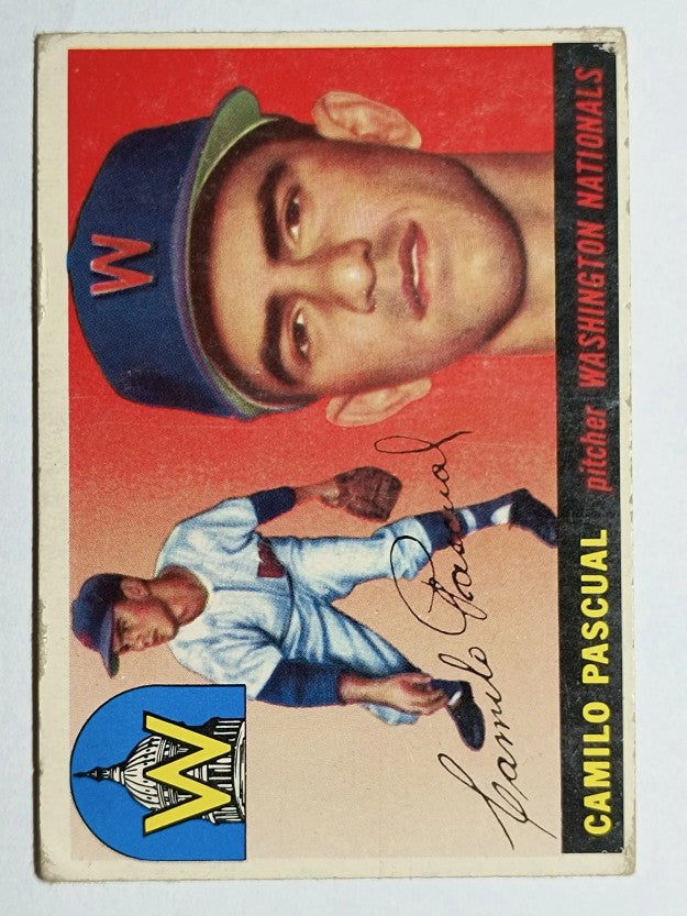 1955 Topps #84 Camilo Pascual RC (VG)