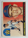 1955 Topps #84 Camilo Pascual RC (VG)