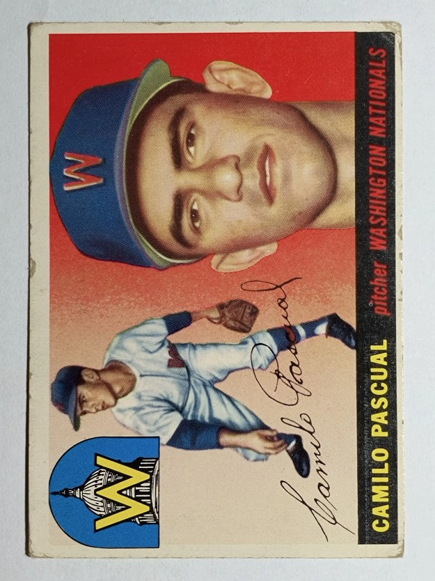 1955 Topps #84 Camilo Pascual RC (VG)